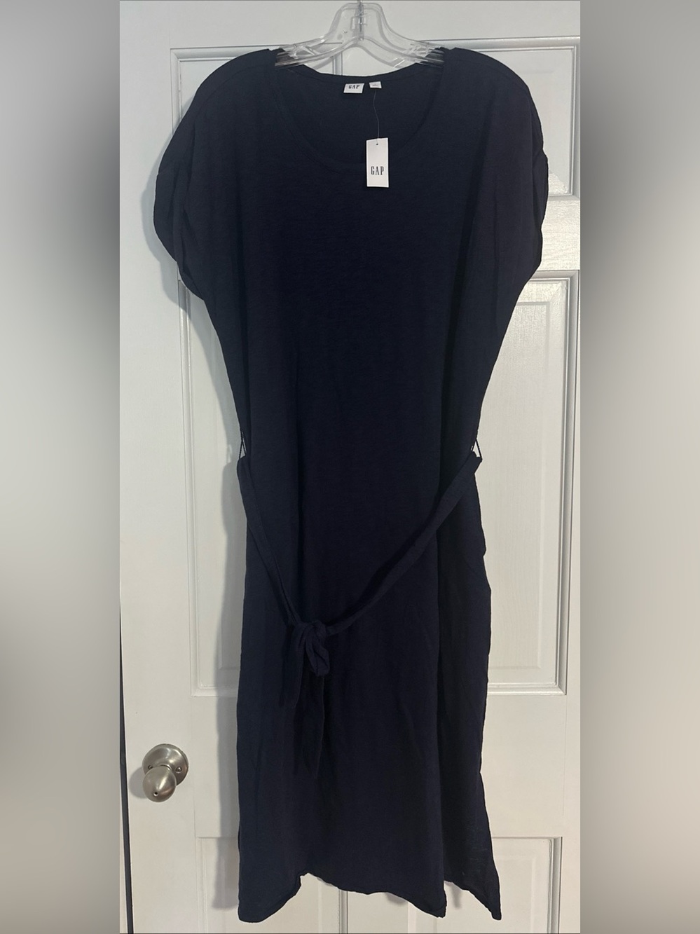 NWT GAP Navy Classic Crewneck Top M